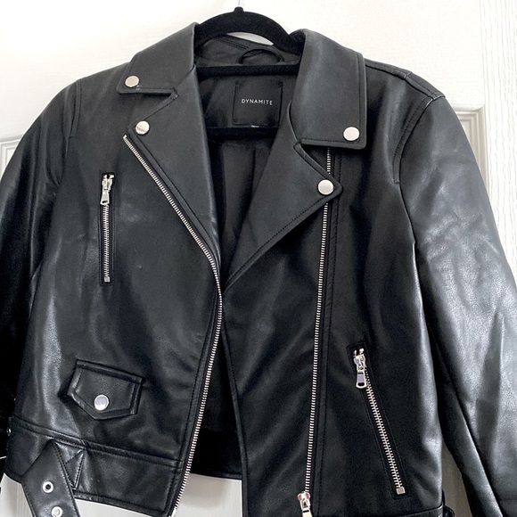 Dynamite clothing leather jacket XS - Picture 1 of 2